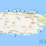 Puerto Rico Has 100 S Of Beaches Check Our Tourist Friendly Map Of