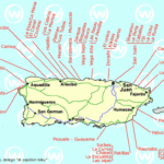 Puerto Rico Map Beaches ToursMaps