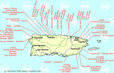 Puerto Rico Map Beaches ToursMaps