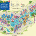 Resort Map Disney S Caribbean Beach Resort Florida