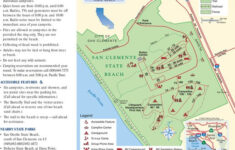 San Clemente State Beach Campground Map Maping Resources
