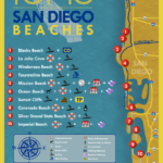 San Diego Beaches Map Uwishuhad1whenumovedhere San Diego Beach San