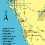 Sarasota Beaches Map Sarasota Vacation Accommodations Guide Travel