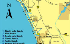 Sarasota Beaches Map Sarasota Vacation Accommodations Guide Travel