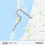 SCBT Route Schedules Stops Maps Beach Trolley