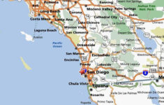 Southern California Beach Cities Map Los Angeles County Orange
