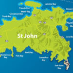St John Map Beaches On Island Times US Virgin Islands On Island
