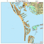 St Pete Beach Florida Street Map 1262885