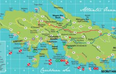 St thomas island road map map only 500w jpg St Thomas Beaches Harbor