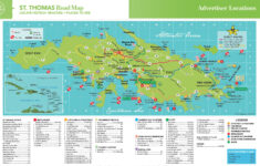 St Thomas Island Road Map Virgin Islands This Week St Thomas