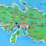 St Thomas Virgin Islands St Thomas St Thomas Resorts Tourist Map