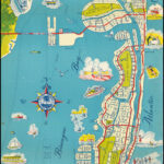 Street Map Of Miami Beach America S Year Round Playground Barry