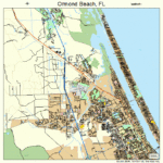 Street Map Of Ormond Beach Florida