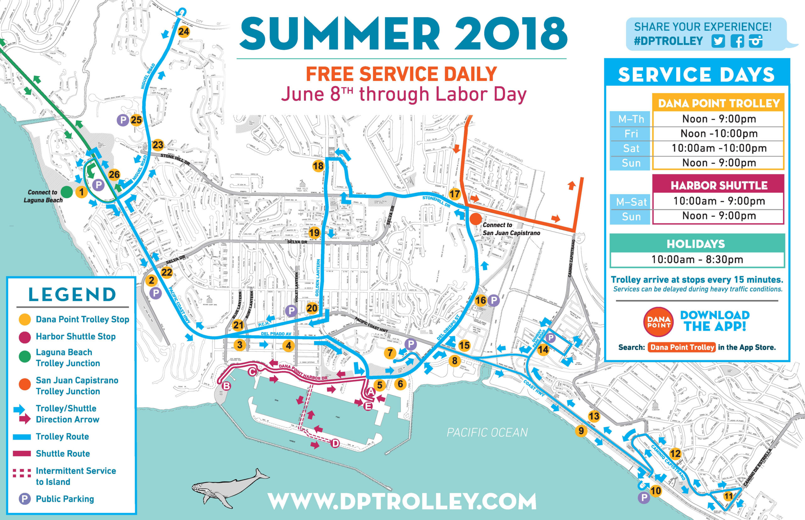 Summer 2018 Trolley Service