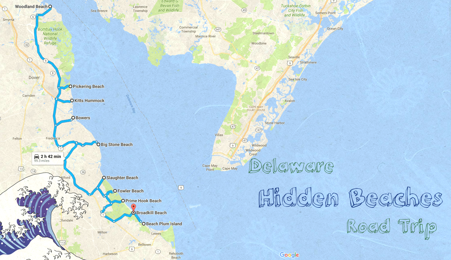 Take This Road Trip To 10 Hidden Beaches In Delaware