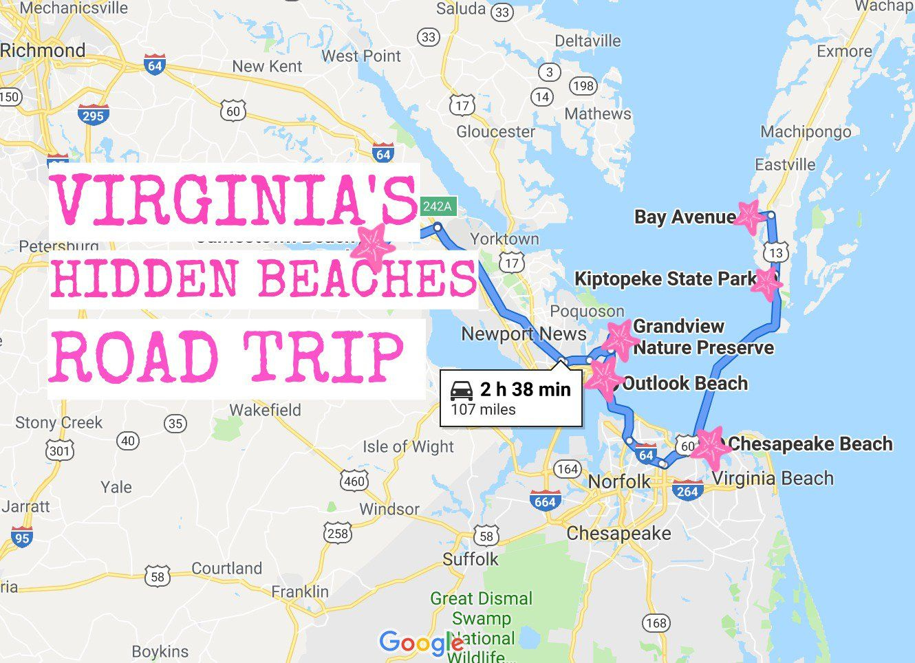 The Hidden Beaches Road Trip That Will Show You Virginia Like Never 