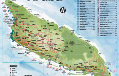 Tourist Map Of Aruba Aruba Tourist Map Aruba Map Aruba Travel