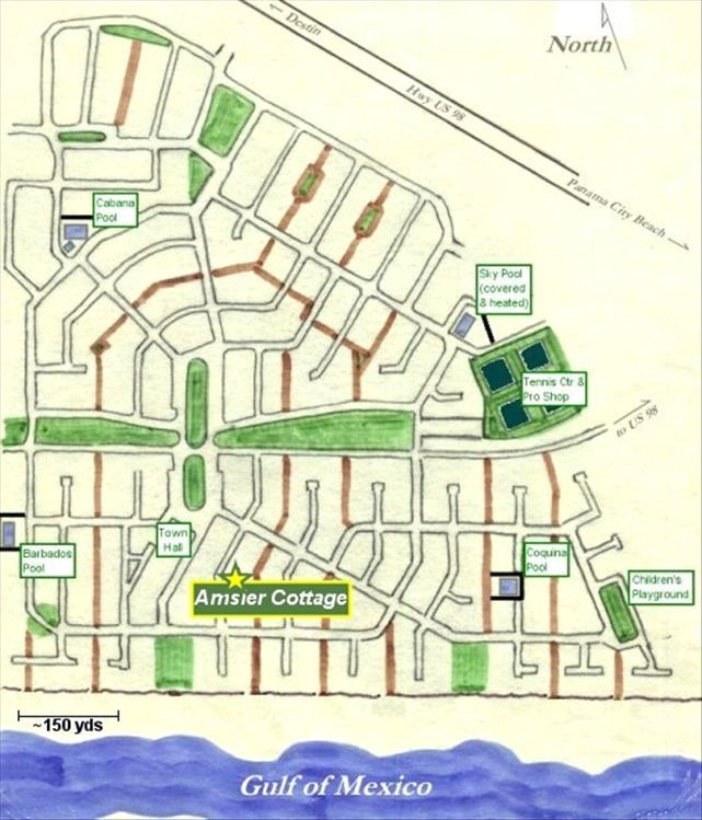 Rosemary Beach Map