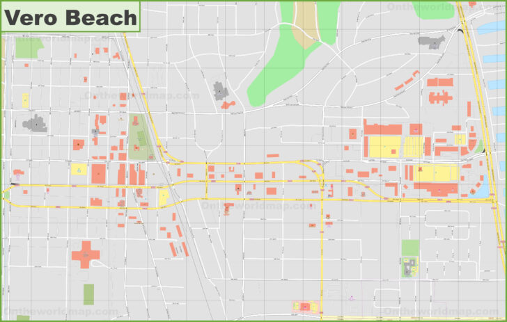 Vero Beach Map City