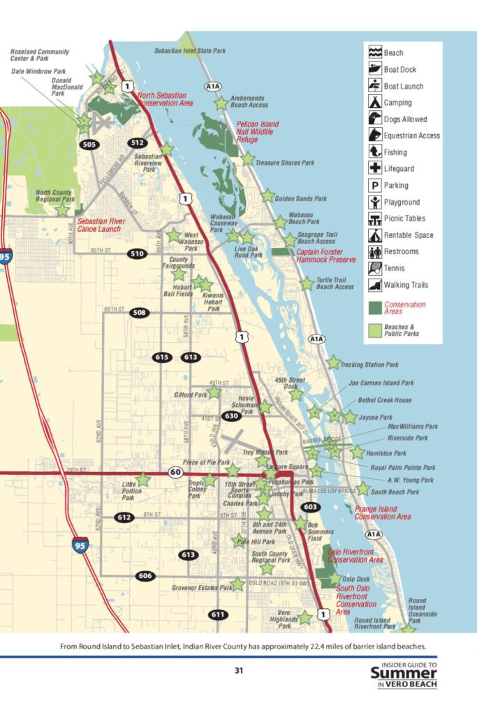 Vero Beach Florida Maps | Beach Map