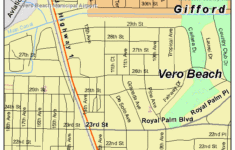 Vero Beach Florida Street Map 1274150