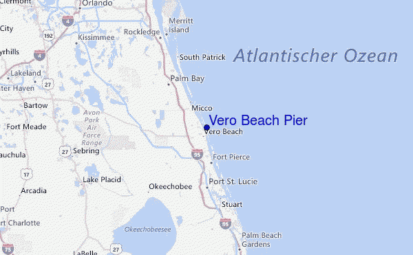 Vero Beach Pier Surf Forecast And Surf Reports Florida North USA 