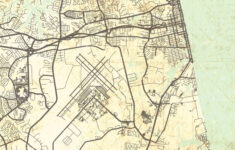 VIRGINIA BEACH Canvas Print VA Virginia Beach Vintage Map Etsy