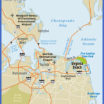 Virginia Beach Map Tourist Attractions ToursMaps