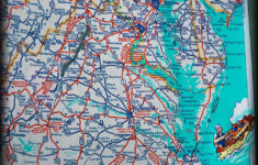 Virginia Beach Retro Map Print Funky Vintage Turquoise Photo Etsy