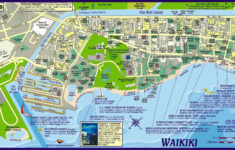 Waikiki Beach Map Waikiki Waikiki Beach