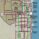 West Palm Beach Florida Map Of City In FL