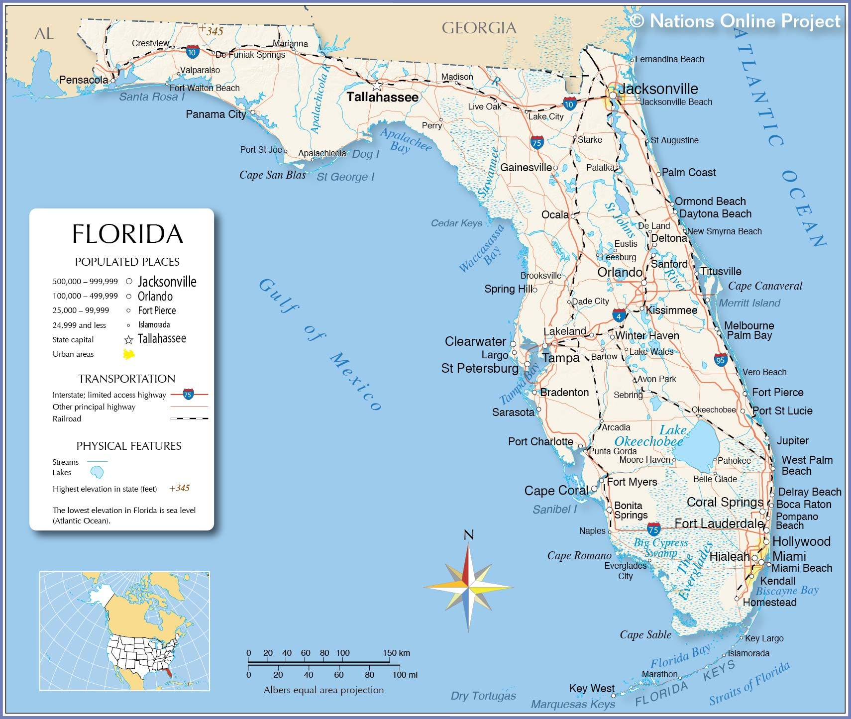 Where Is Cocoa Beach Florida On The Map Printable Maps