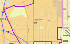 Zip Code Map Of 90807 Demographic Profile Residential Housing