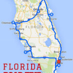 1 Week Florida Road Trip: Miami, The Atlantic Coast, & Orlando With Driving Map Of Florida Gulf Coast