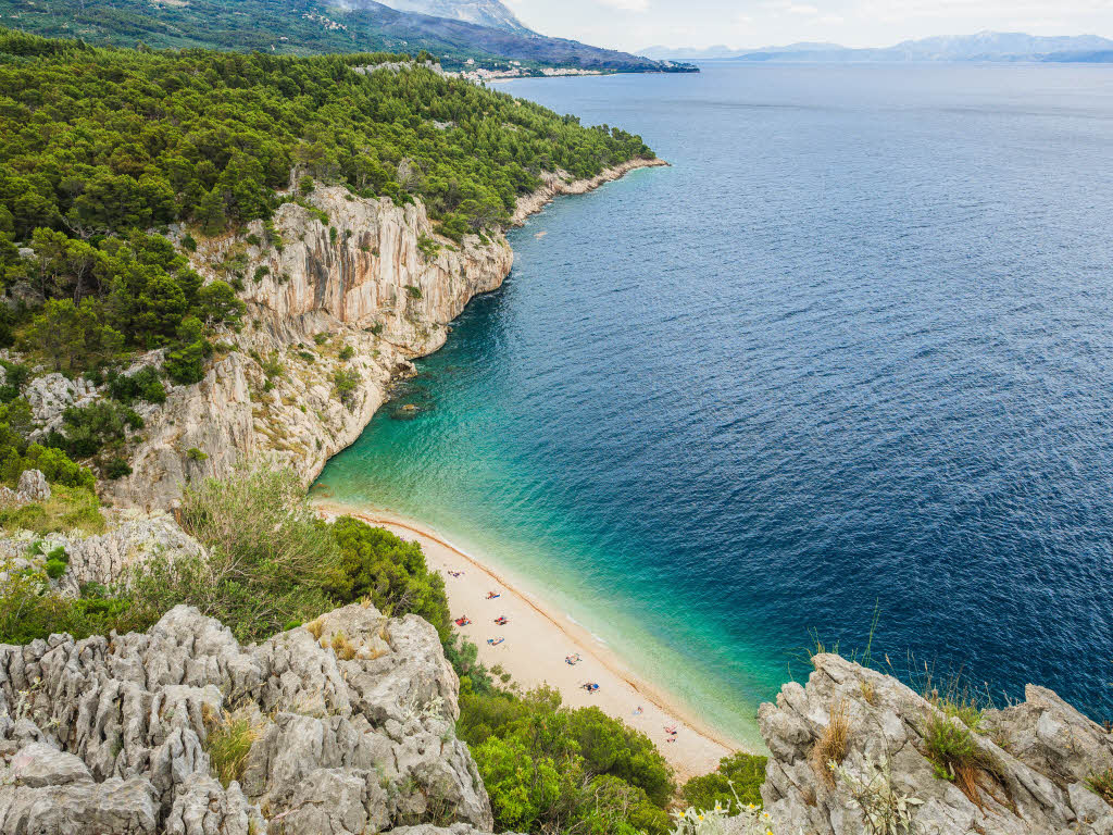 10 Best Beaches In Croatia - With Map &amp;amp; Photos - Hitched To Travel throughout Best Beaches In Croatia Map