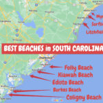10 Best Beaches In South Carolina To Visit In 2024 (Top Picks!) Throughout Beaches Of South Carolina Map