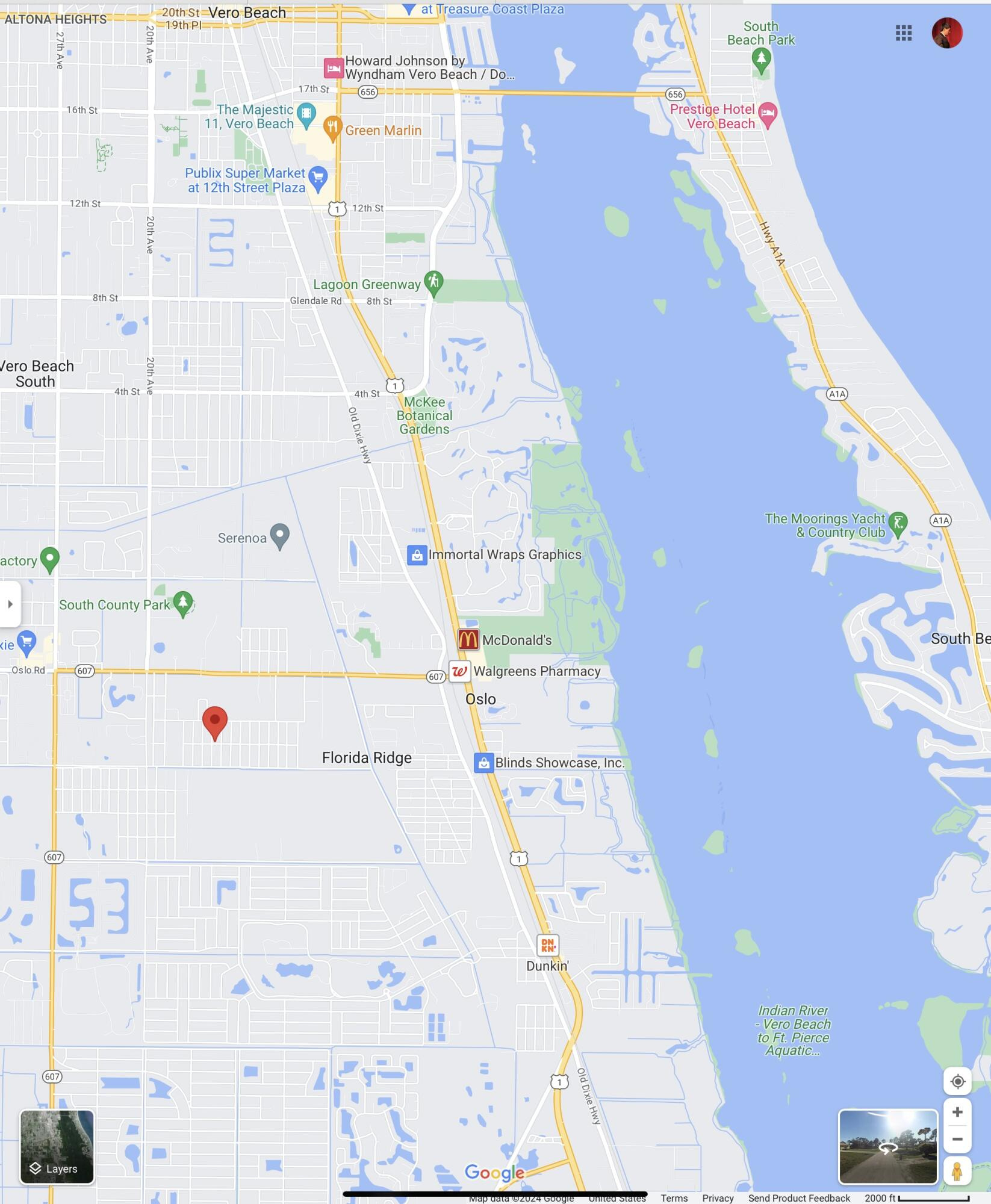 1186 14Th Ave Sw, Vero Beach, Fl 32962 | Mls #Rx-10954861 | Compass in Google Maps Vero Beach Florida