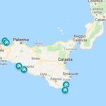 12 Beautiful Beaches In Sicily + Map To Find Them   Follow Me Away For Best Beaches In Sicily Map