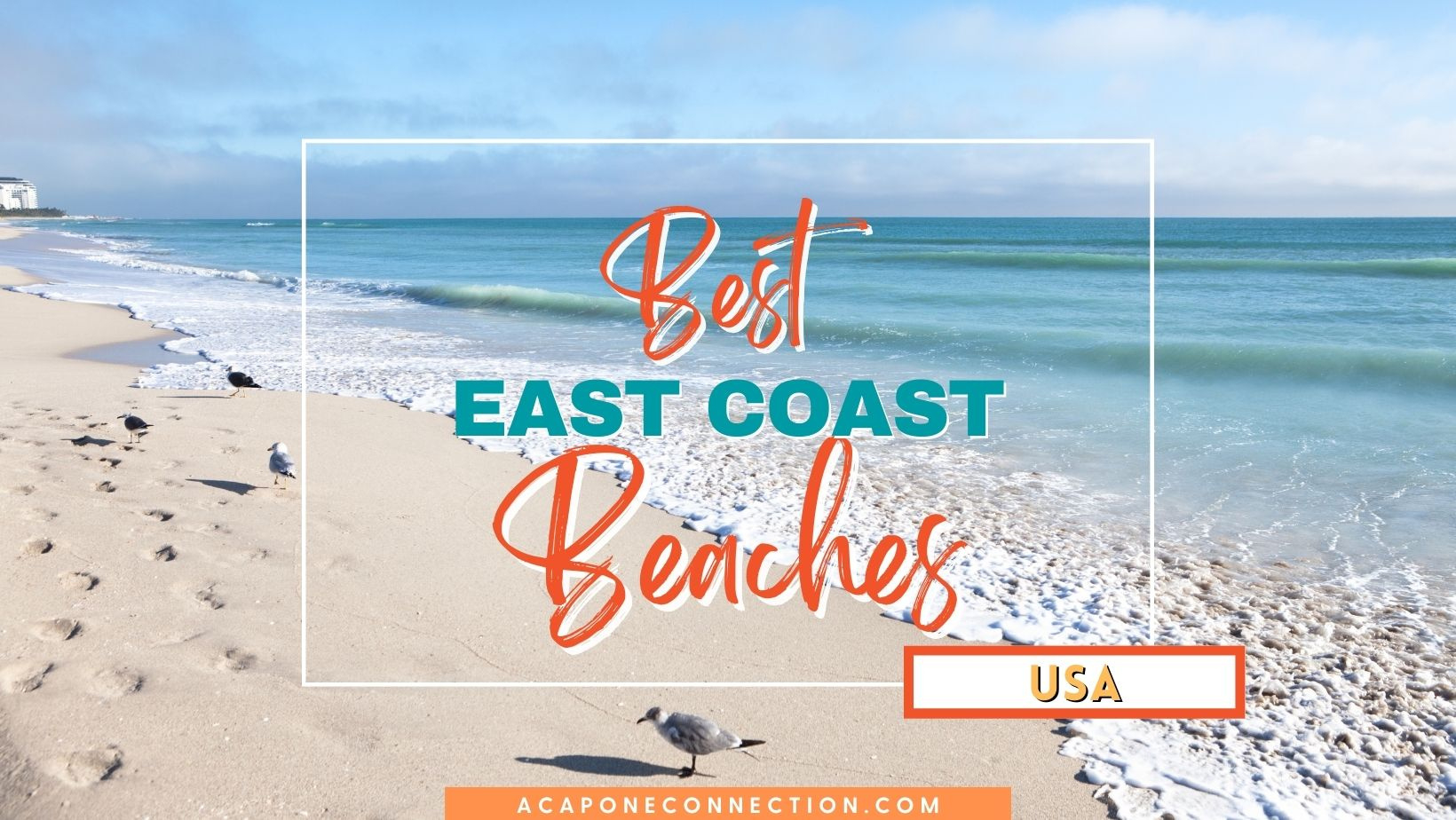 14 Best Beaches On The East Coast Usa - A Capone Connection in Map of East Coast Beaches Usa