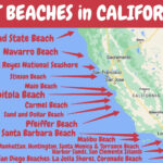 15 Best Beaches To Visit In California + Map With Beaches In Southern California Map