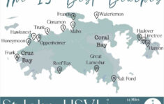 15 Best St John Beaches Usvi | 2025 pertaining to St John Usvi Beach Map