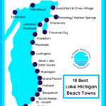 18 Best Lake Michigan Beach Towns   My Michigan Beach And Travel For Lake Michigan Beaches Michigan Map