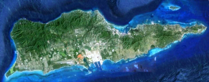 Map of St Croix Beaches