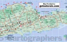 2025 St Croix Map Usvi -- Trip Planner, Road Maps, Guides.villa with Map of St Croix Beaches