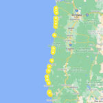 23 Best Beaches In Oregon And What To Do Nearby Intended For Map Of Oregon Coast Beaches