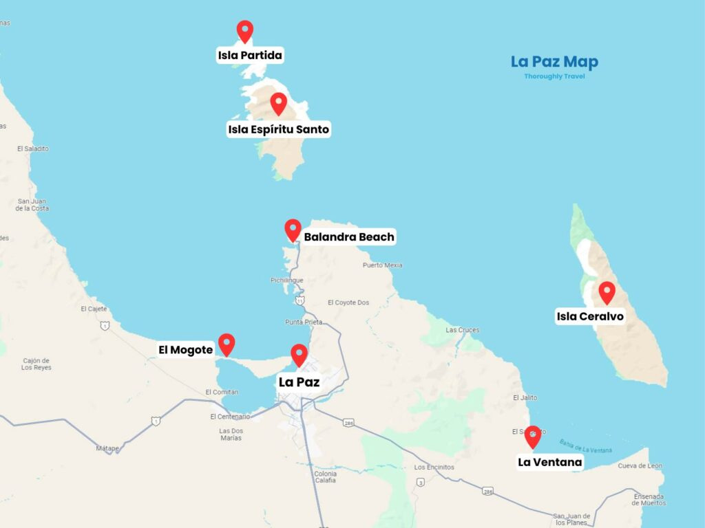 28 Best Things To Do In La Paz, Mexico (2025) inside Balandra Beach La Paz Map
