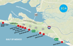 30A'S Guide To The Best Public Beach Access Points In Walton pertaining to Walton County Beach Access Map