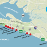 30A'S Guide To The Best Public Beach Access Points In Walton With Regard To Panama City Beach Access Map