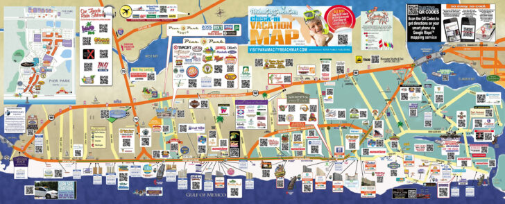 Map of Pier Park Panama City Beach