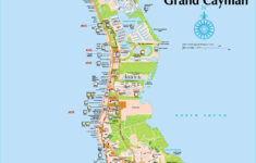 7 Mile Beach - Full Size Map - Grand Cayman Island Map with Map Of 7 Mile Beach Grand Cayman